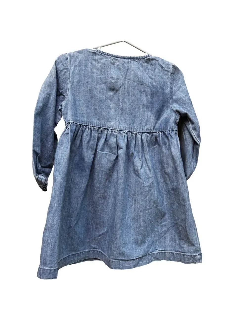OshKosh B'gosh Blue Denim Dress 24M Button-Up (3 for $12 item)
